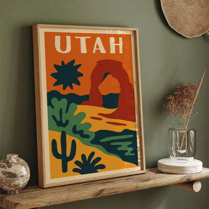 Utah Travel Poster