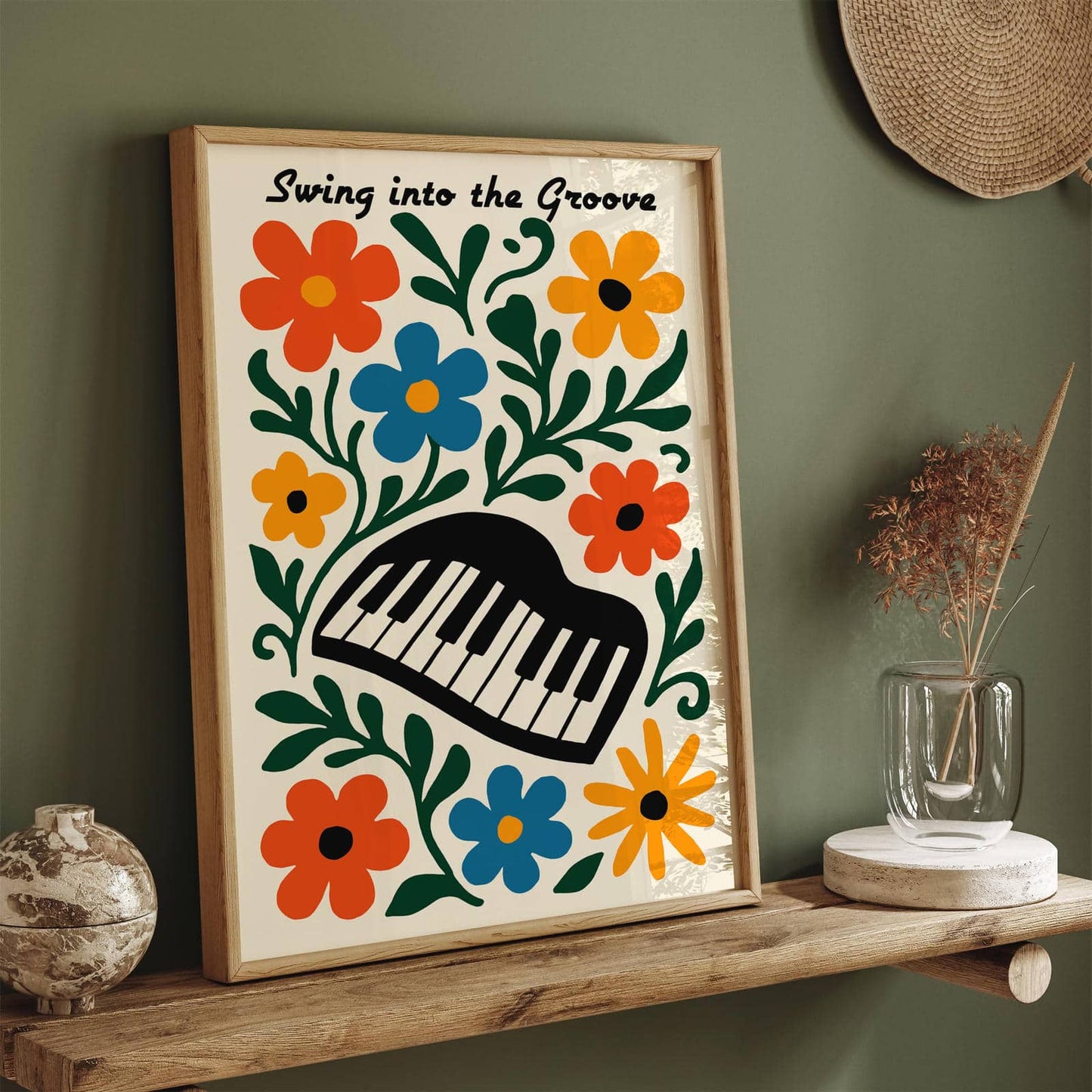 Jazz Music Poster - Trendy Wall Art Print 2025