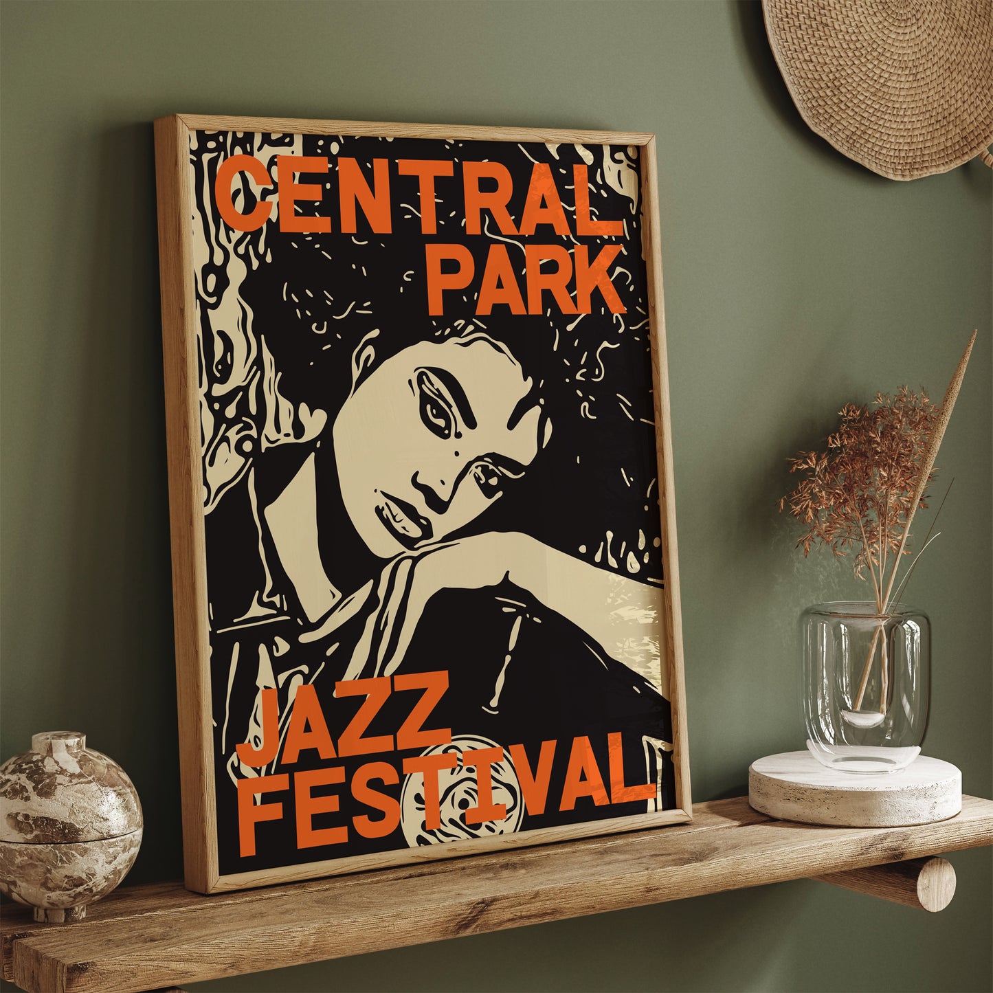 Central Park Jazz Festival Poster