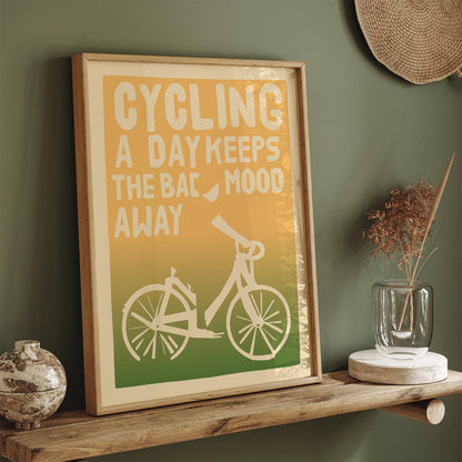 Motivational Cycling Poster