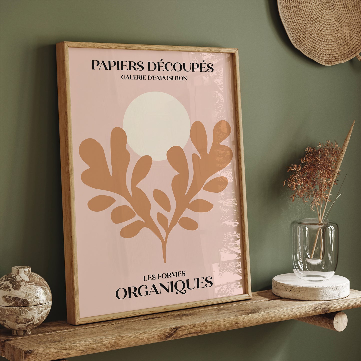 Papiers Decoupes, Les Formes Organiques Pastel Wall Art