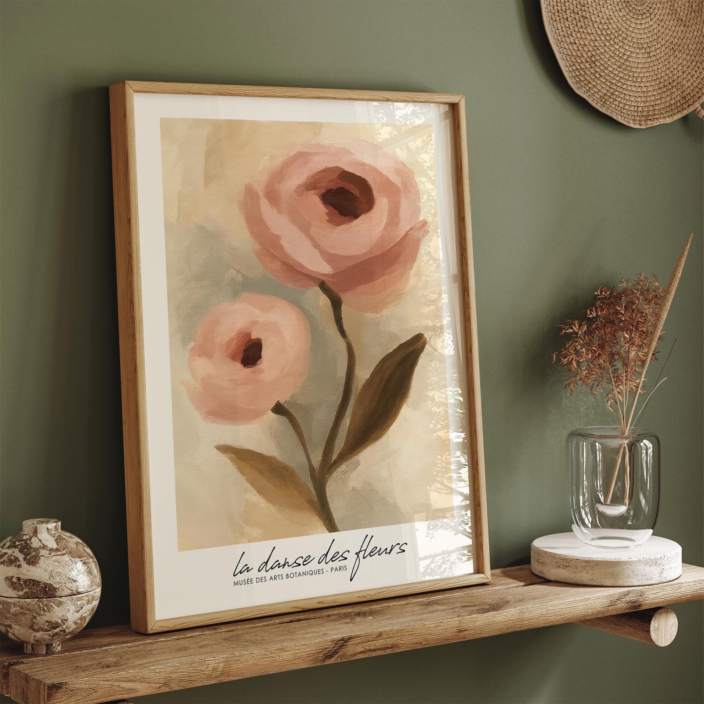 La Danse Des Fleurs Poster - Paris Exhibition Poster