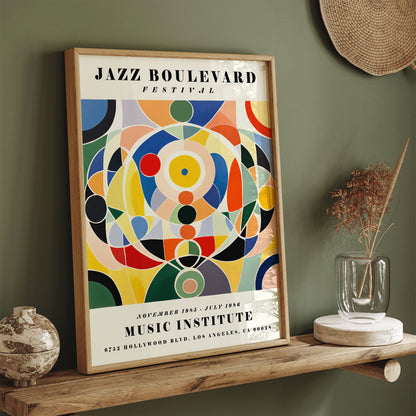 Jazz Festival Los Angeles Poster