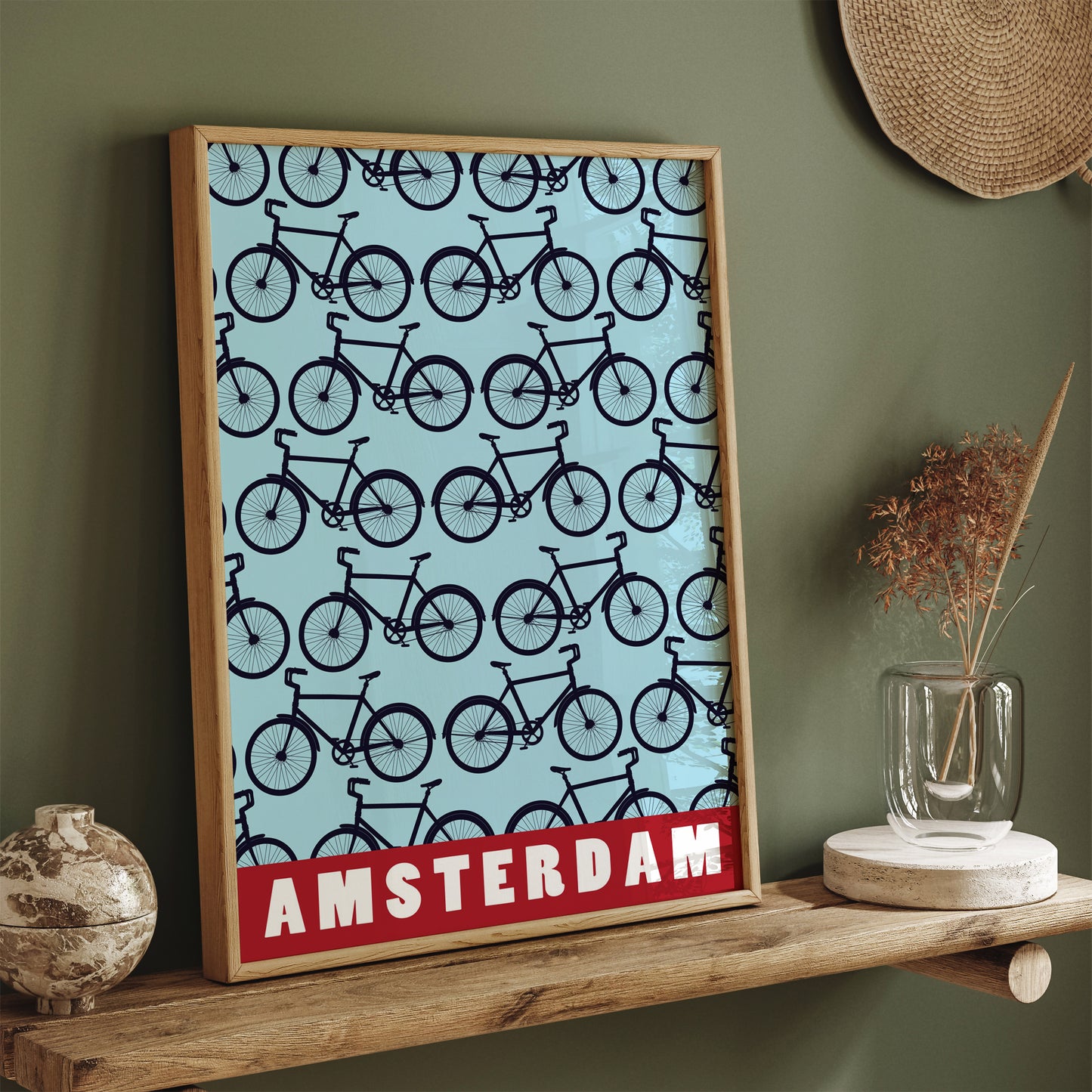 AMSTERDAM Cycling Poster