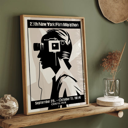 New York City Film Marathon Art Print