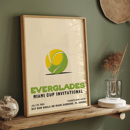 Everglades Miami Cup Poster Invitational Open Cup Fine Art