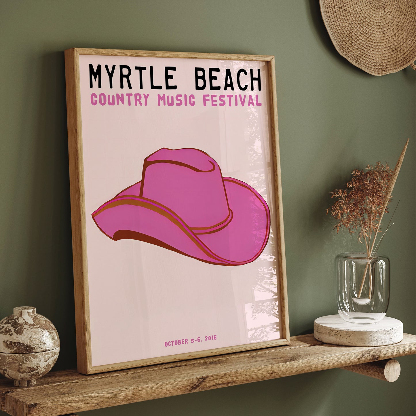 Mytle Beach Country Festival Poster