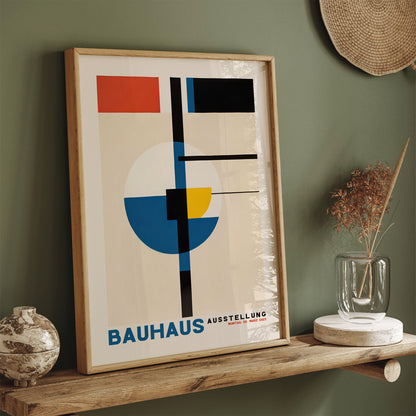 Bauhaus 1923 Ausstellung Retro Poster Wall Art