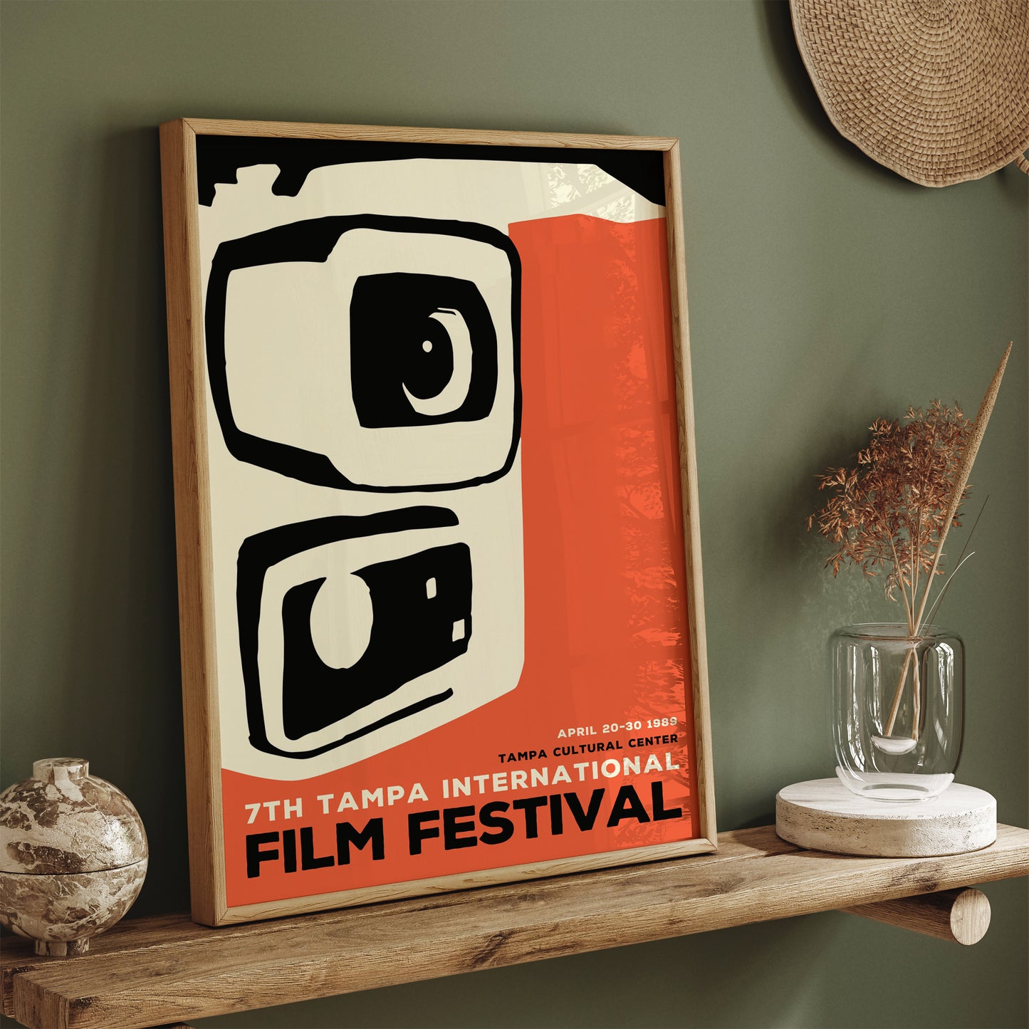 7th Tampa Film Festival Retro Poster