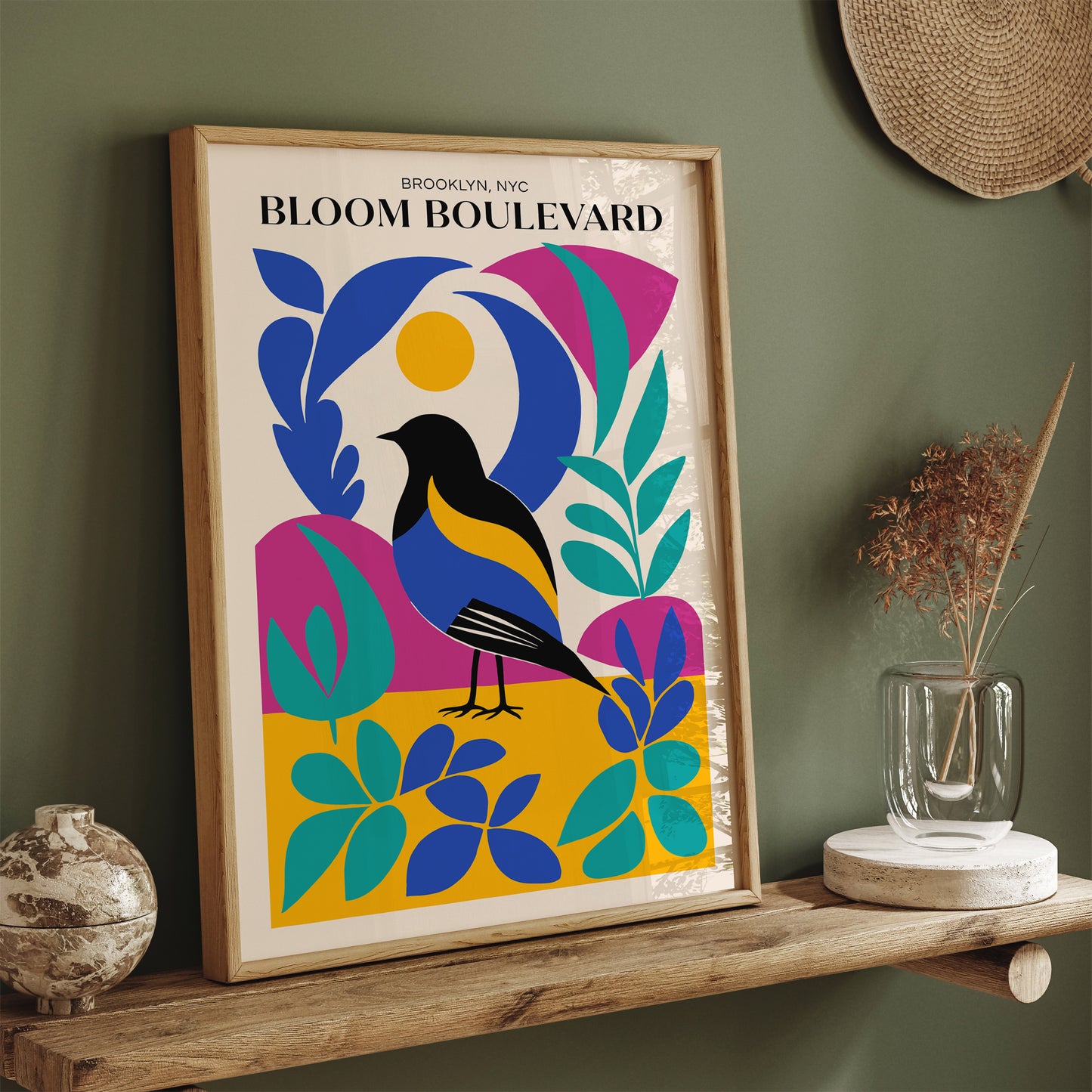 Brooklyn Bloom Boulevard Poster