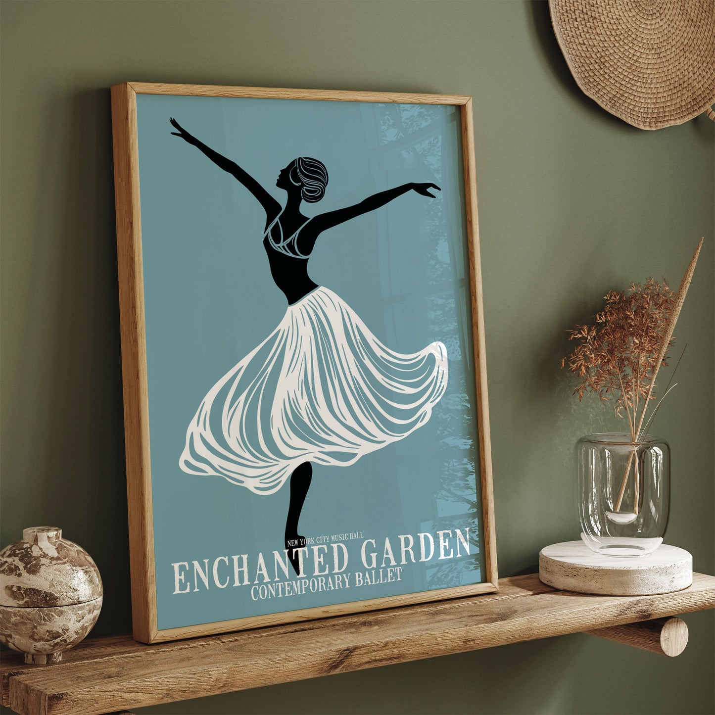 Enchanted Garden NYC Music Hall Poster