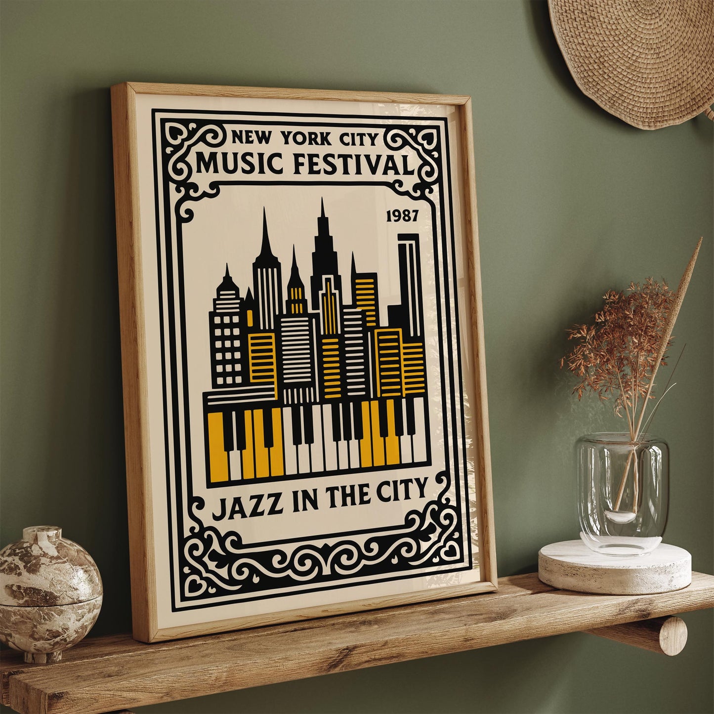 Jazz in the City NYC Poster