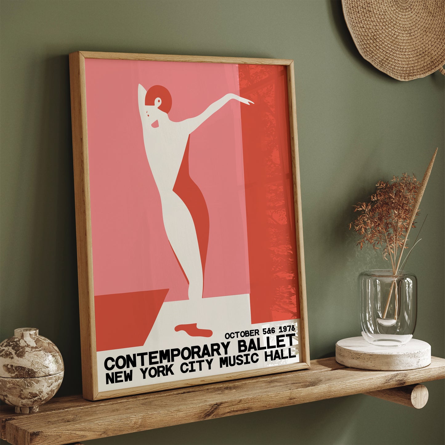 NYC Contemporary Ballet Poster