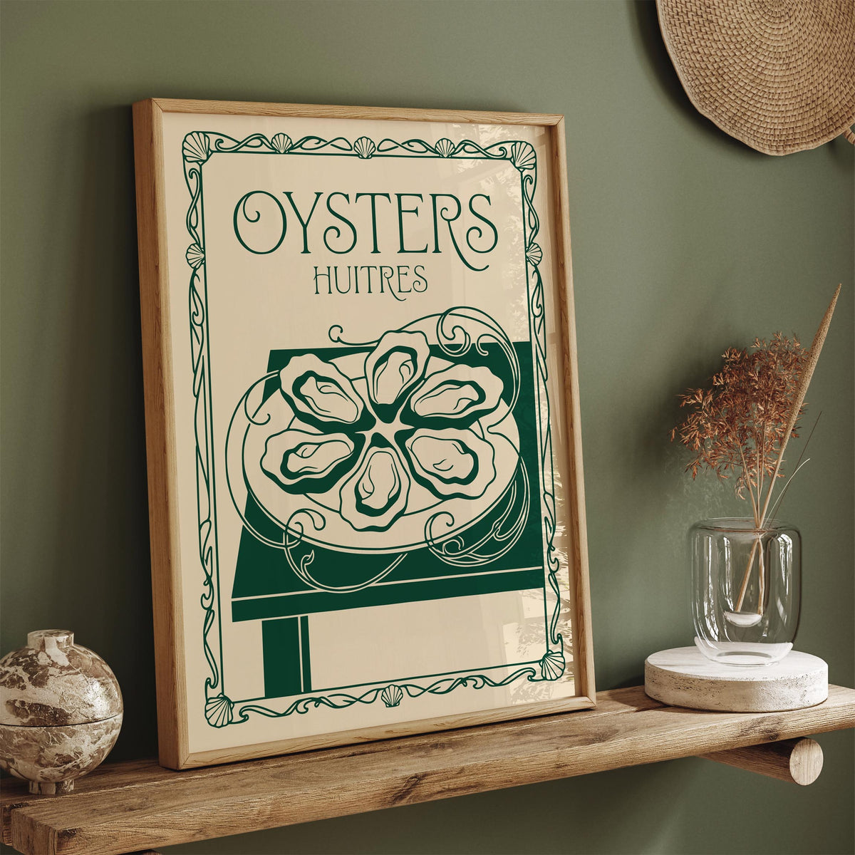 Oyster Kitchen Poster