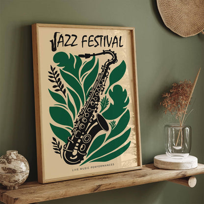 Jazz Festival Music Poster