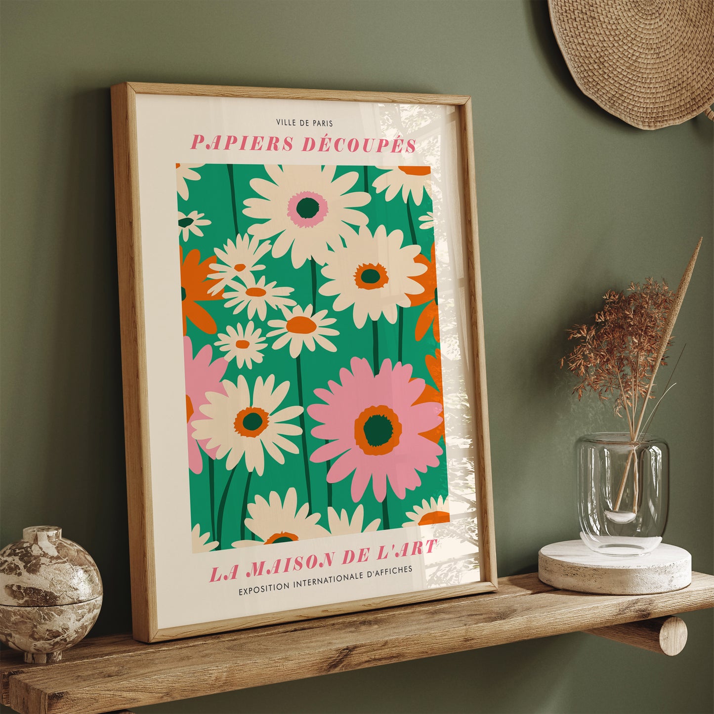 Botanical Papiers Decoupes French Wall Art