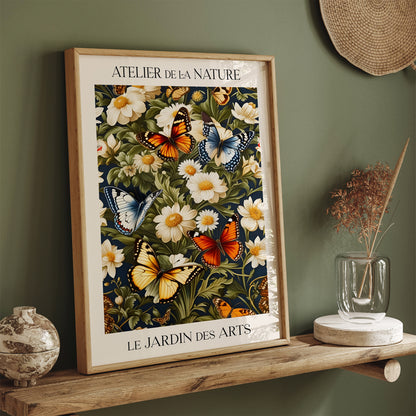 Victorian Nature Art Print inspired by William Morris