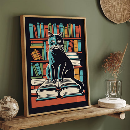 Book Lovers Club Wall Art Print 2025