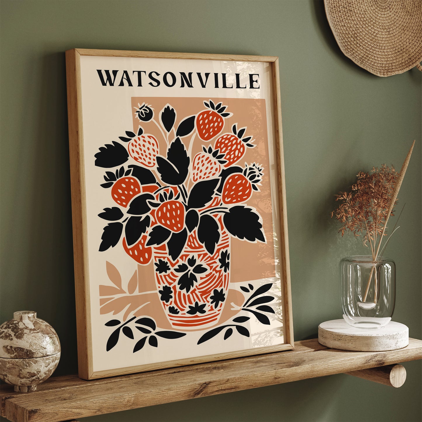 Watsonville Farmhouse Kitchen Wall Art