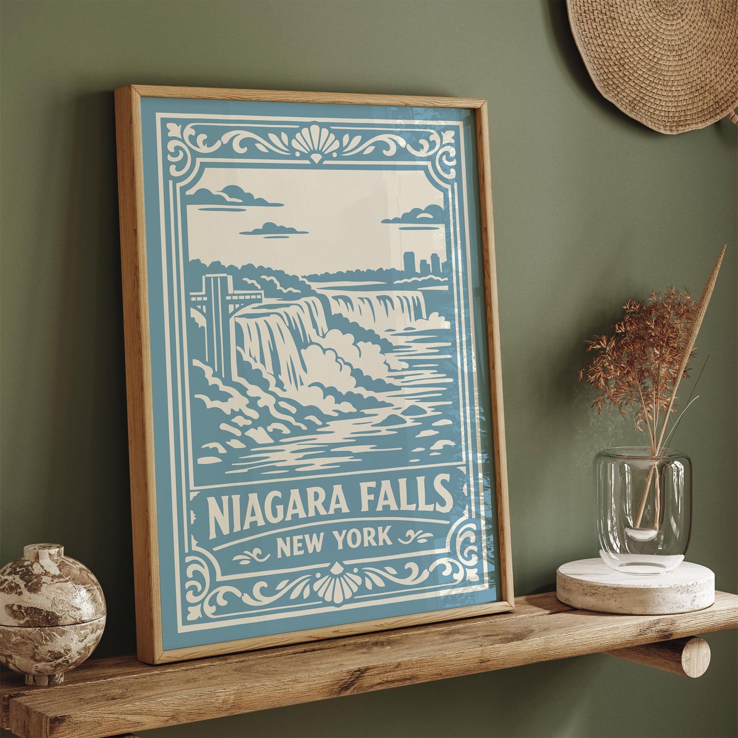 Niagara Falls Travel Poster