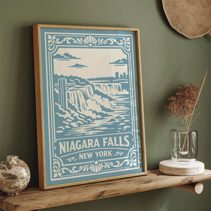 Niagara Falls Travel Poster
