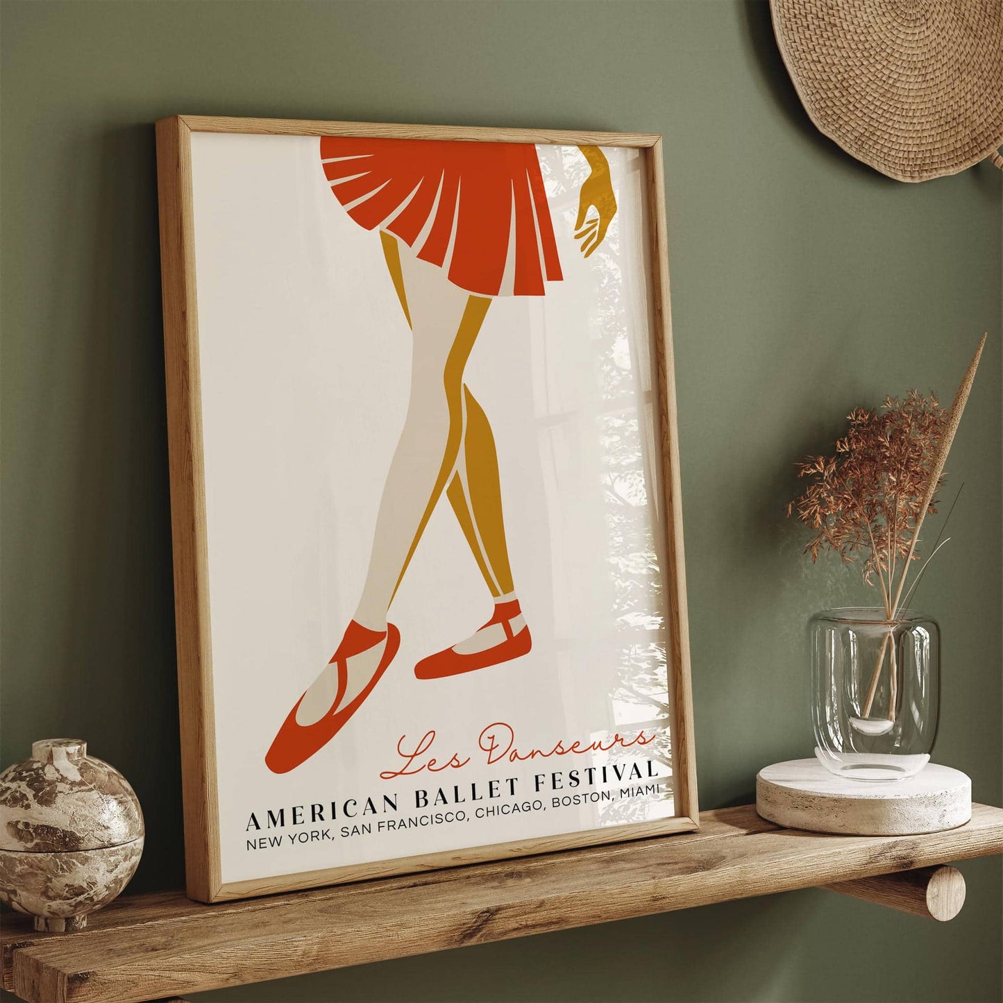 American Ballet Festival Music Poster
