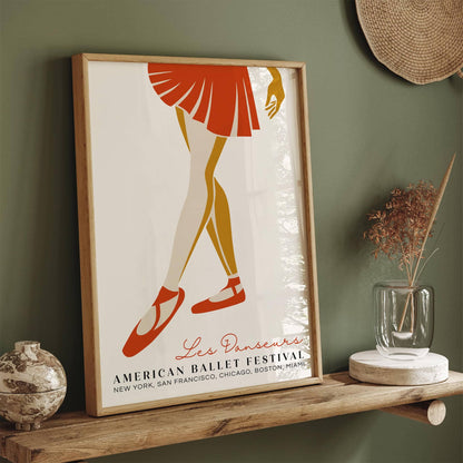 American Ballet Festival Music Poster