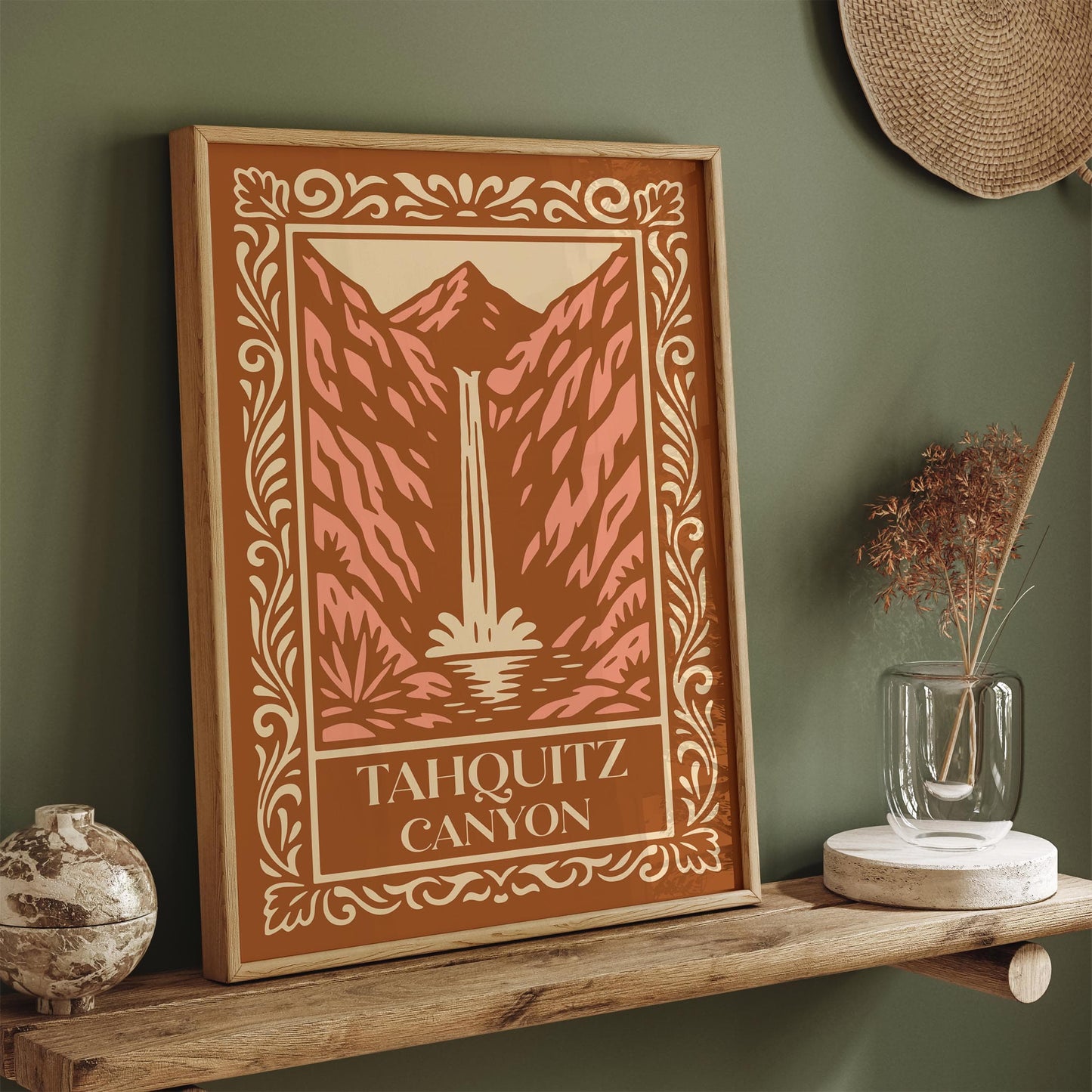 Tahquitz Canyon Palm Springs Poster