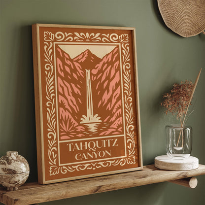 Tahquitz Canyon Palm Springs Poster