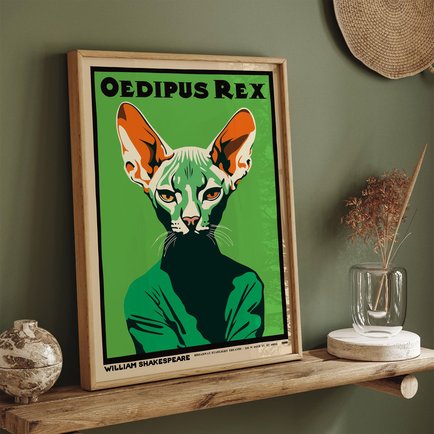 Oedipus Rex - Shakespeare Poster