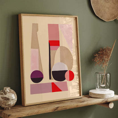 Abstract Still Life Illustrated Poster