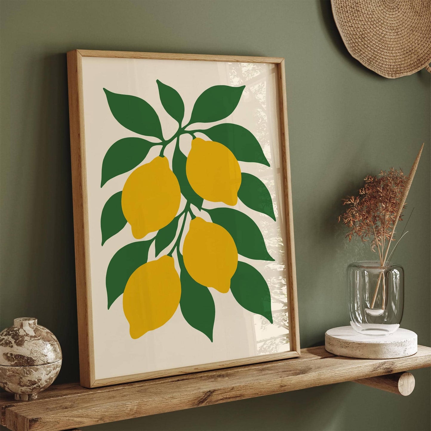 Sicilian Fruit - Lemon Art Print