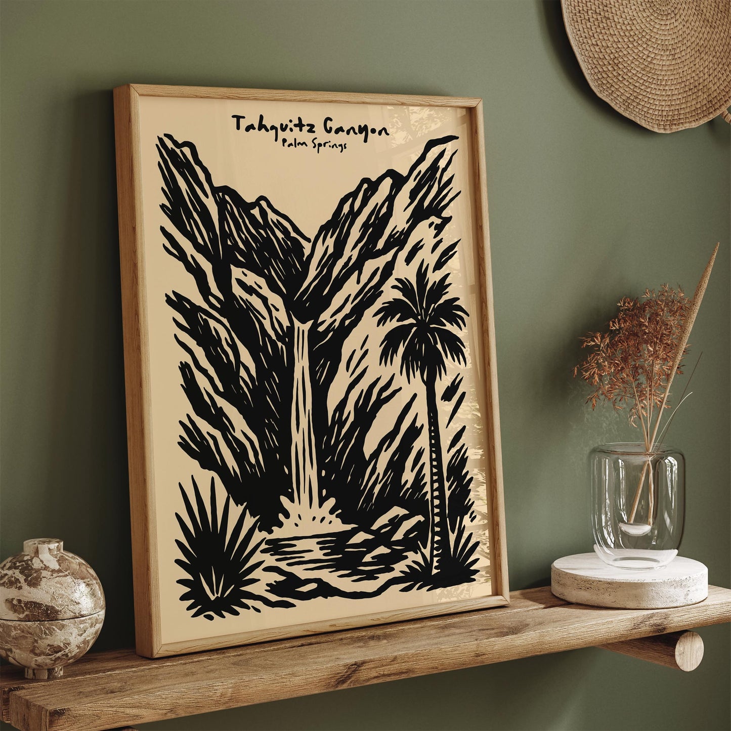 Tahquitz Canyon Poster - Palm Springs Wall Art