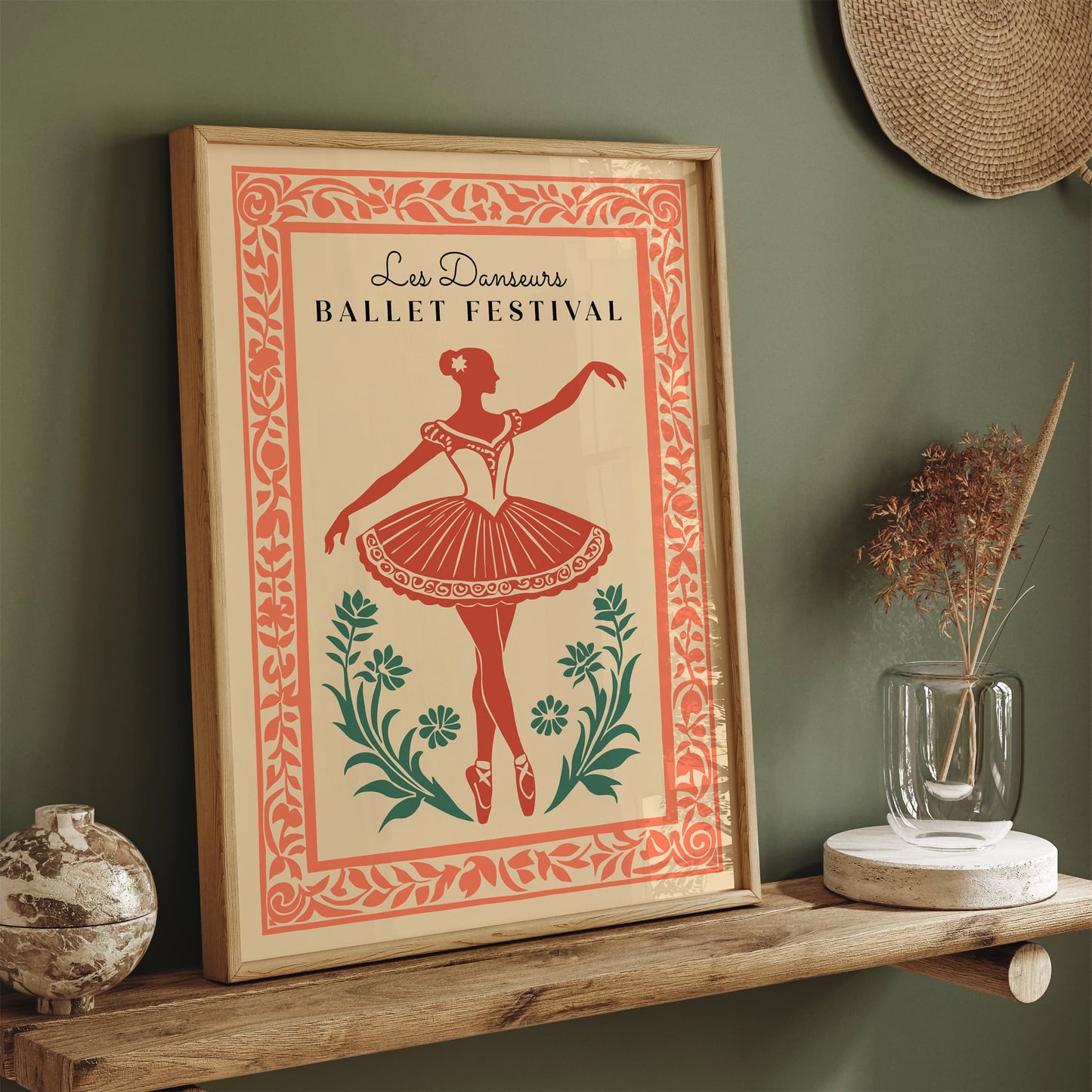 Eclectic Ballet Dance Les Danseurs Poster