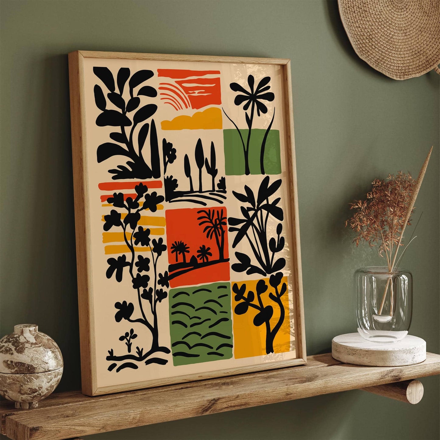 Abstract Landscape Wall Art Print