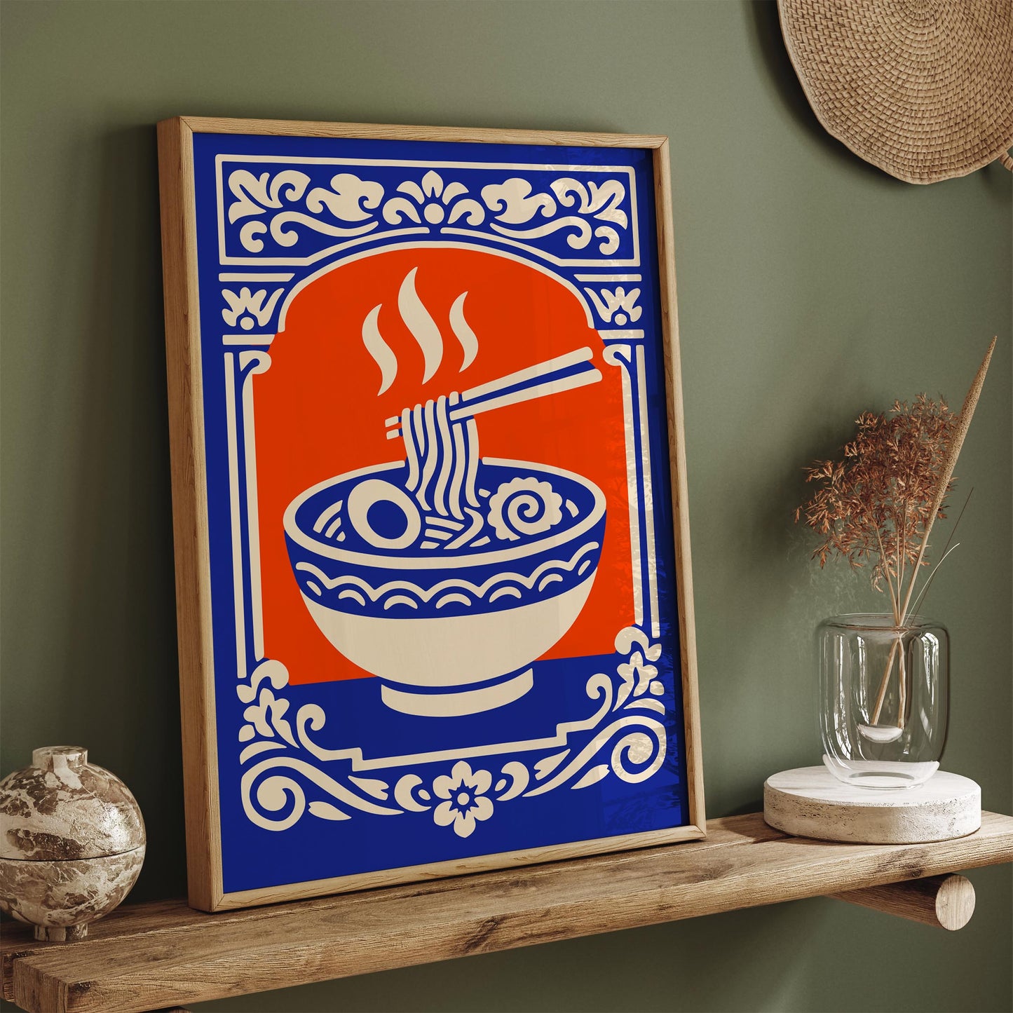 Ramen Bowl Poster - Japanese Food Wall Art