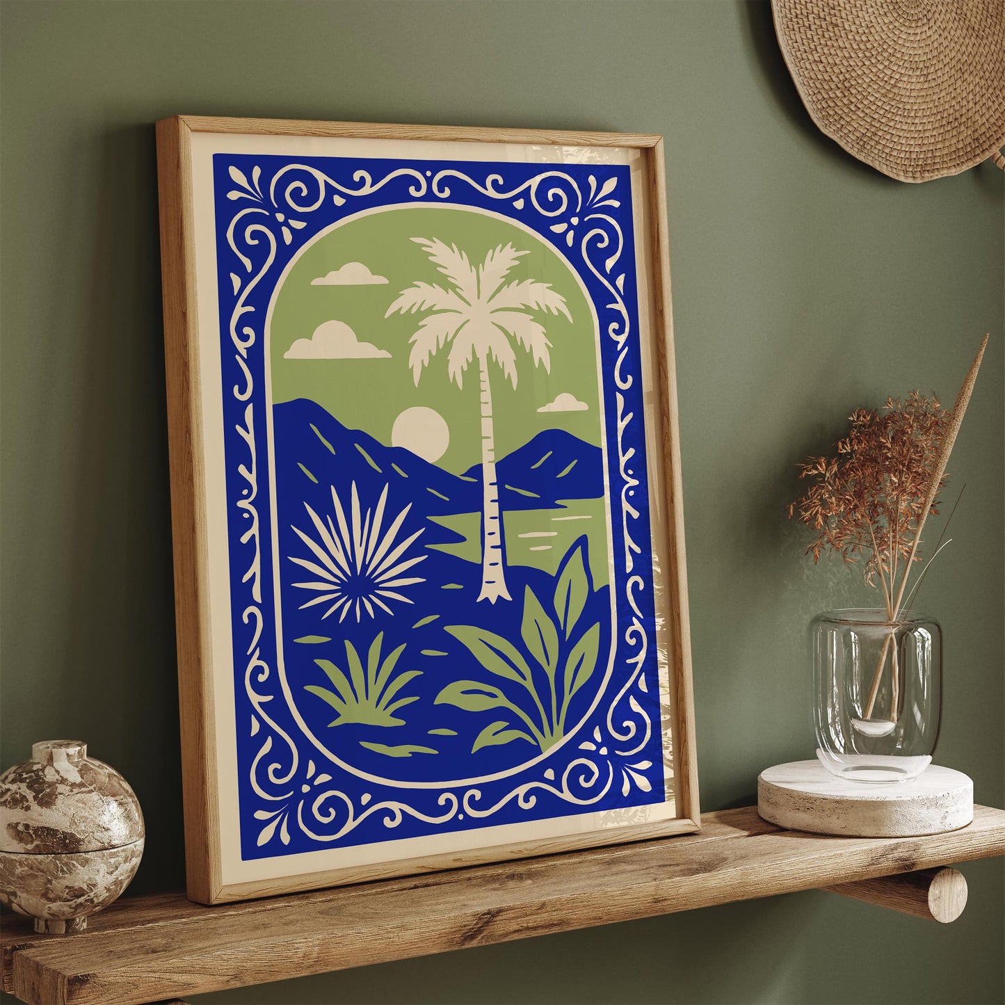 California Landscape Poster - Scenic Travel Print