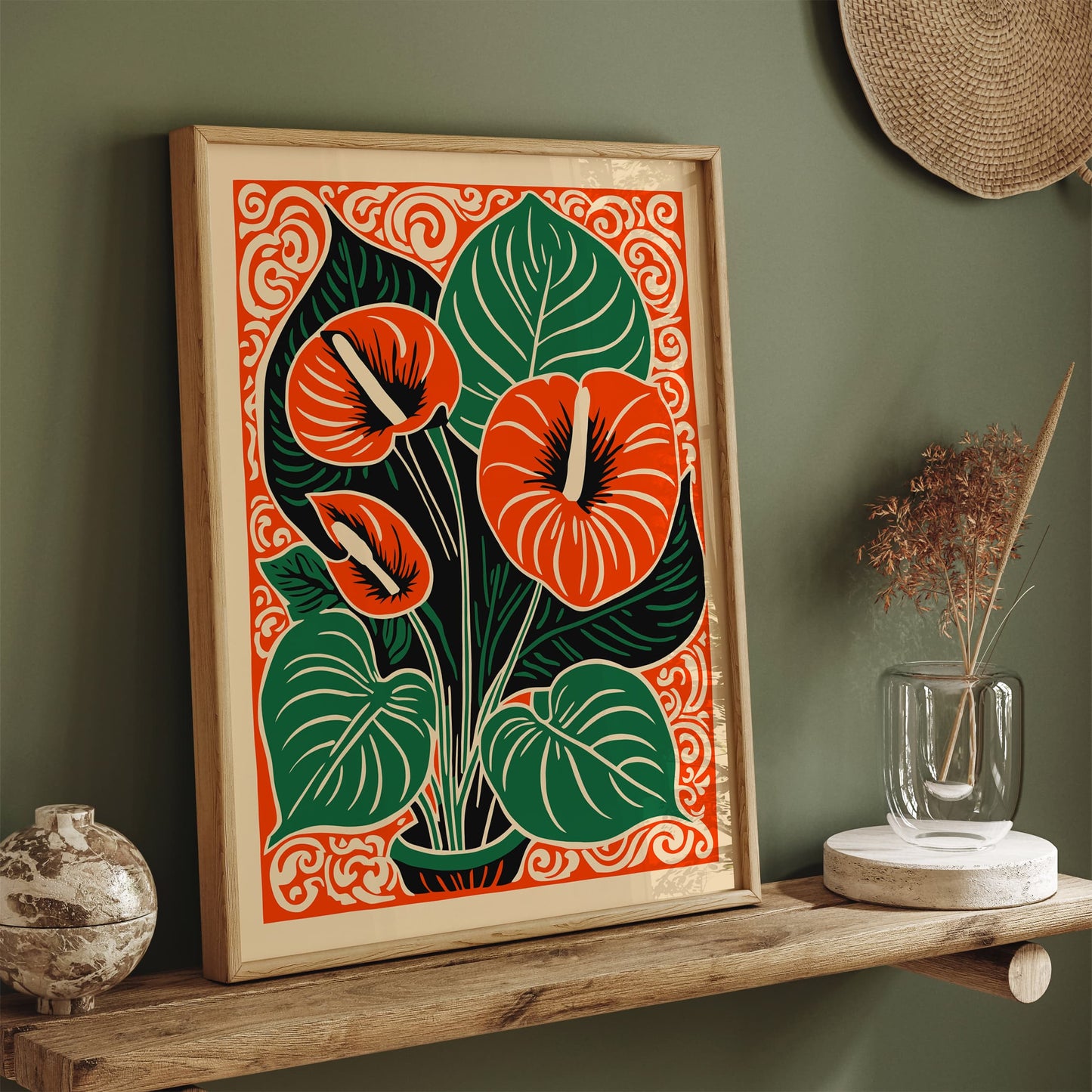 Zantedeschia Calla Flower Poster