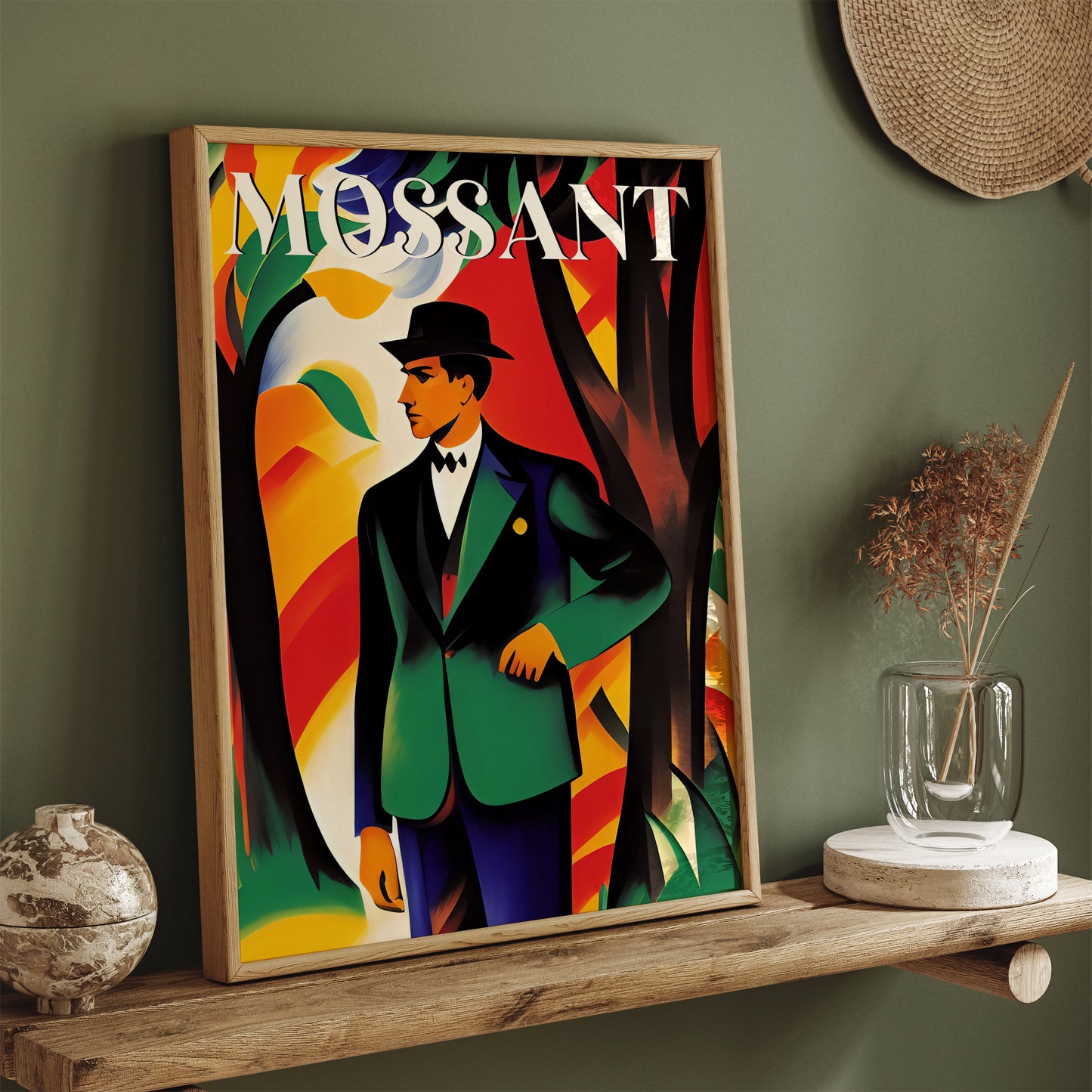 Mossant - French Fashion Poster