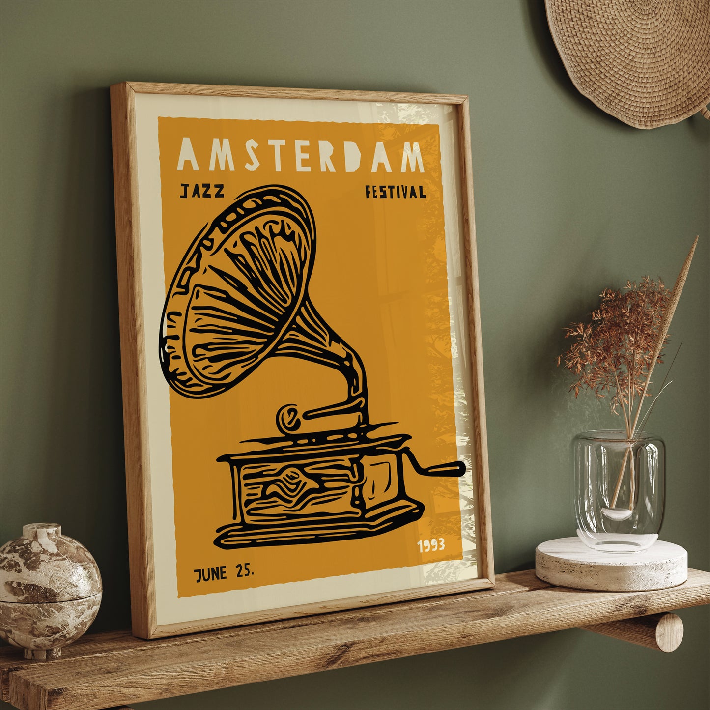 Amsterdam Jazz Festival Gramophone Psoter