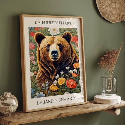 Victorian Wild Bear Art Print