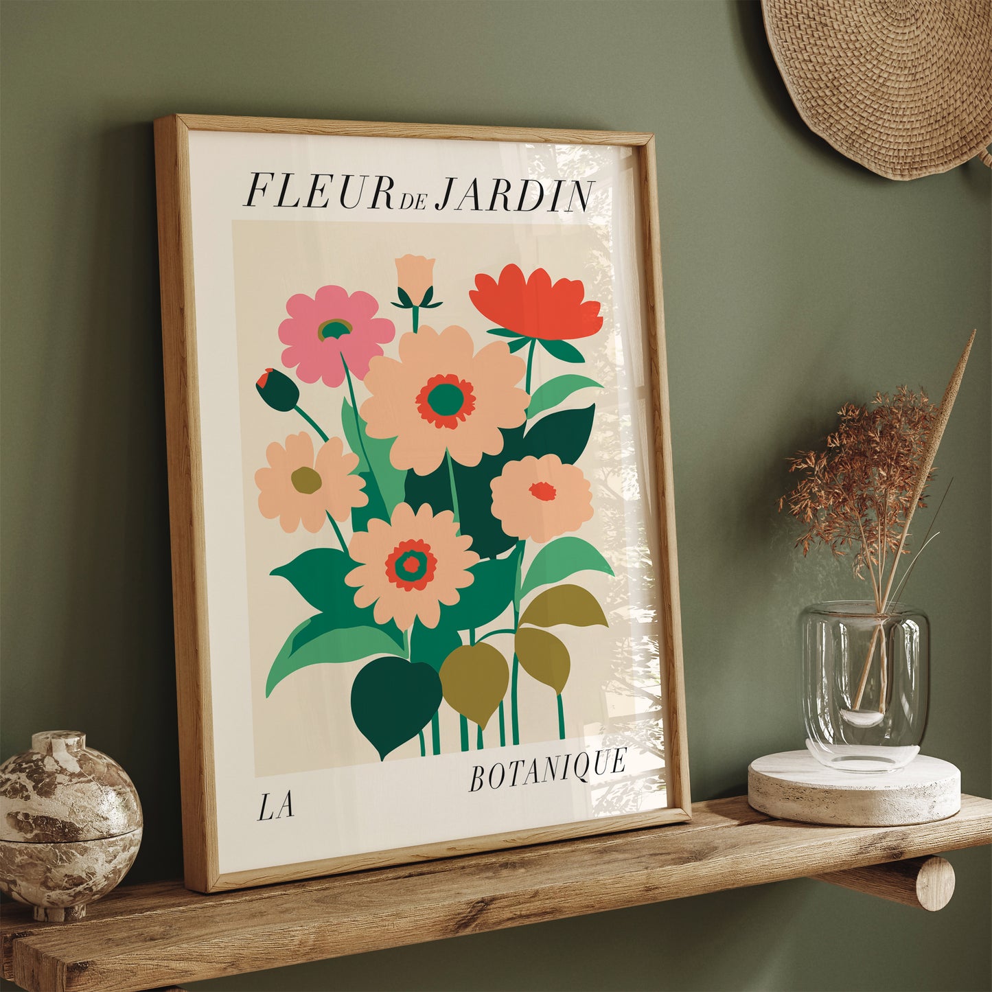 French Style Floral Art Print