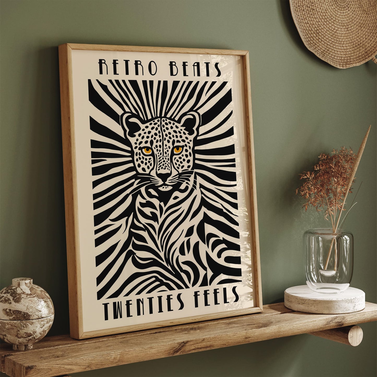 Twenties Music Art Deco Poster