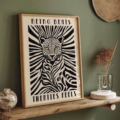 Twenties Music Art Deco Poster