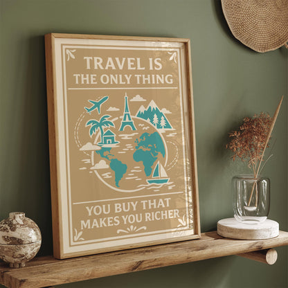 Travel Quote Poster