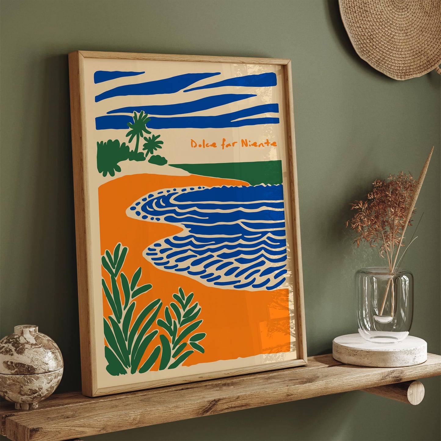 Dolce far Niente Quote Poster