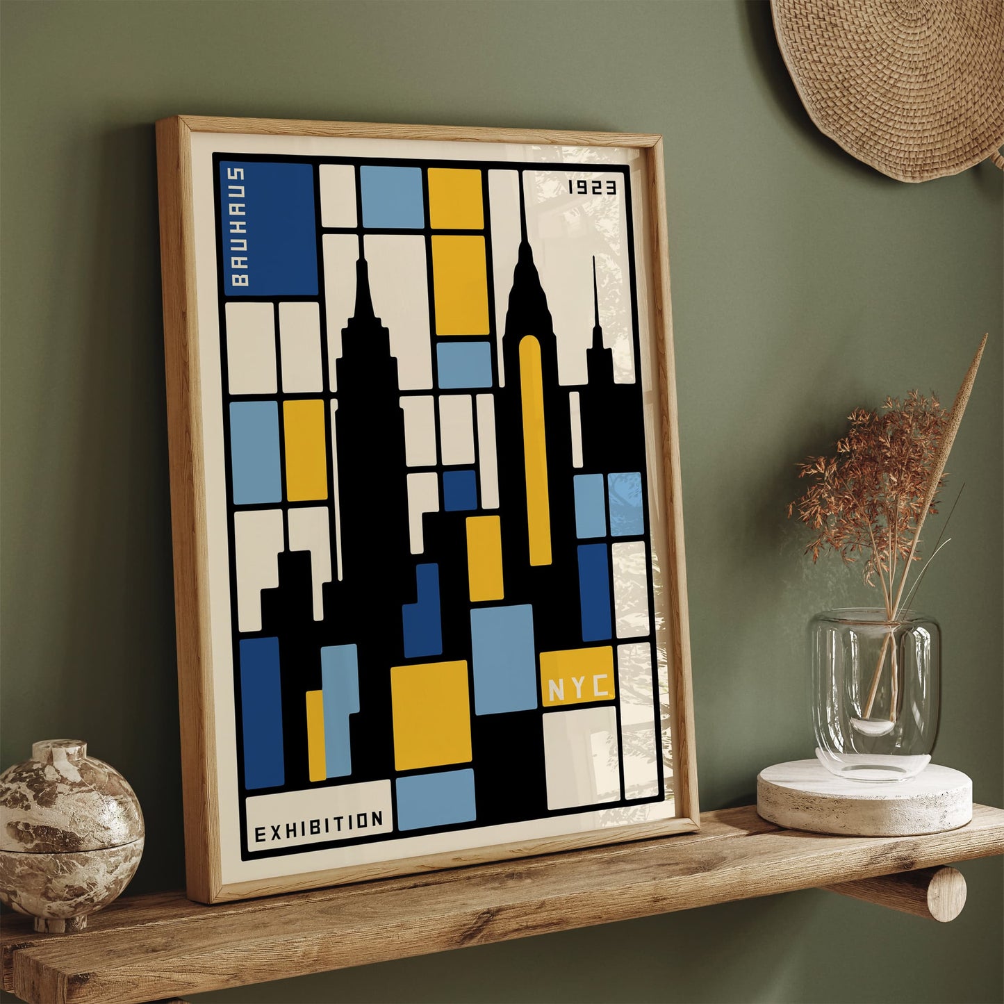 Bauhaus NYC Exhibition Art Print