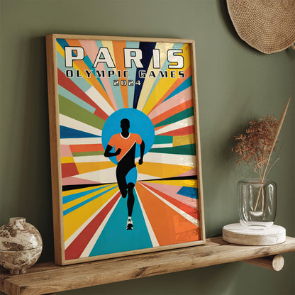 Olympic Games Paris 2024 Art Print