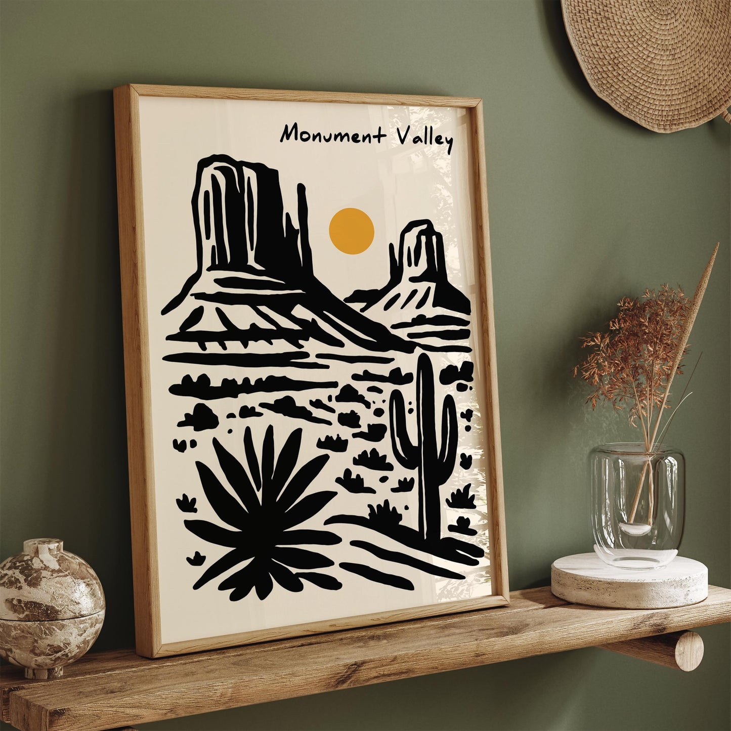 Monument Valley Arizona Travel Poster