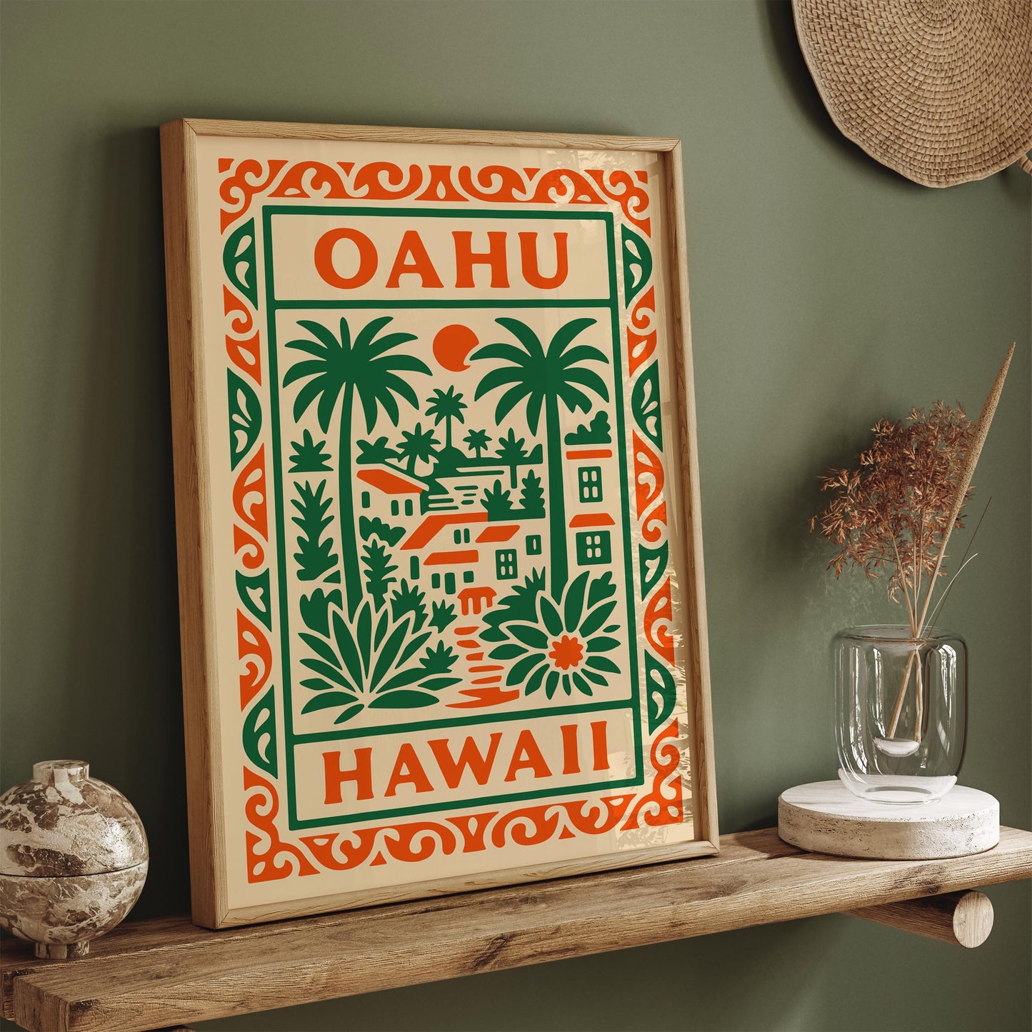 Oahu Hawaii Poster 2026